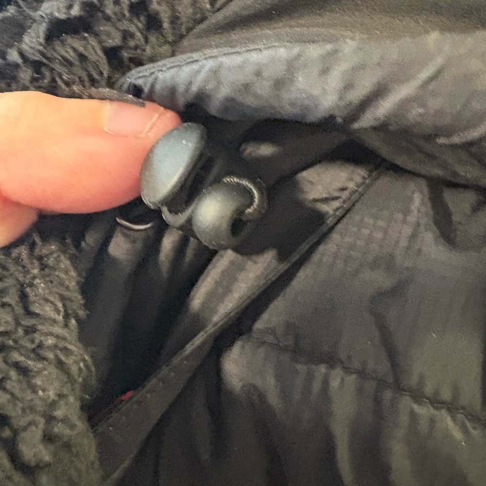 Calvin Klein Performance Black Puffer Vest w/ Hood & Pockets Womens Size Medium - Picture 8 of 9